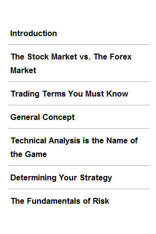 Forex Trading Strategies截图2