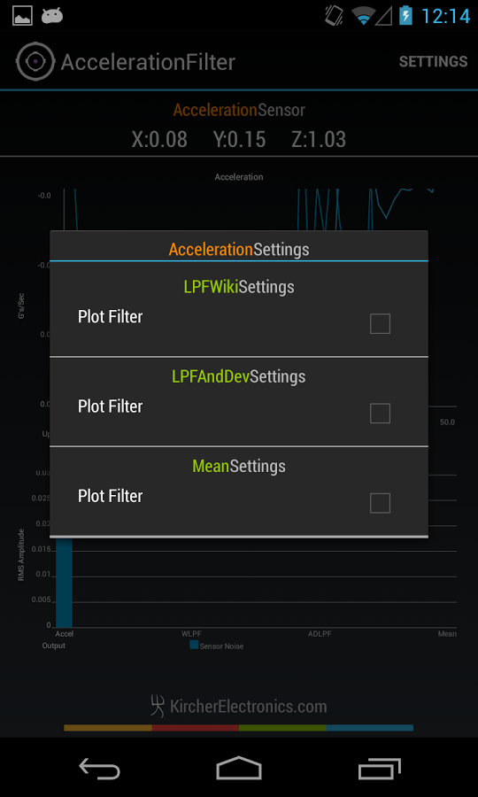 Acceleration Filter截图3