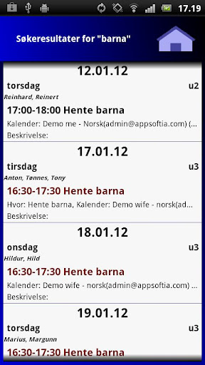 Norsk Kalender - test versjon截图5