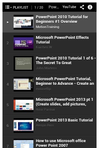 Microsoft PowerPoint Tut...截图2