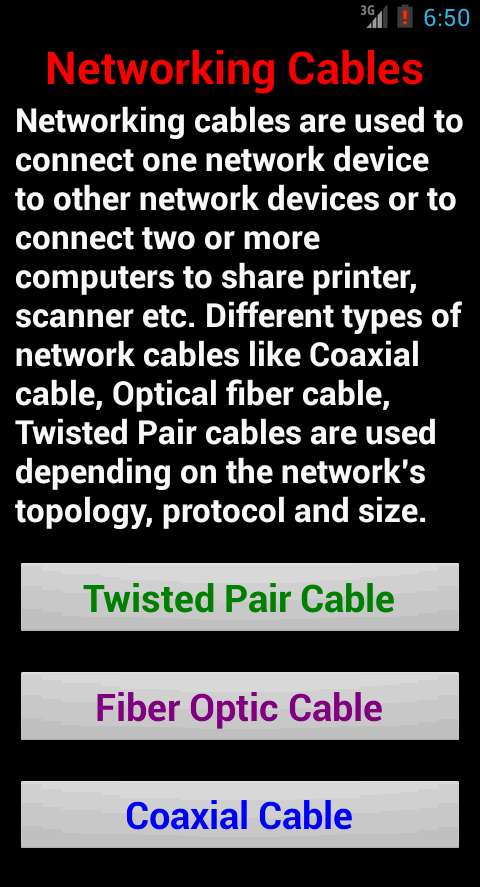 Networking Cables截图1