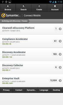 Symantec Connect截图