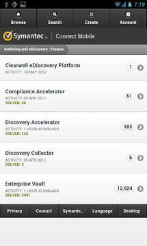 Symantec Connect截图