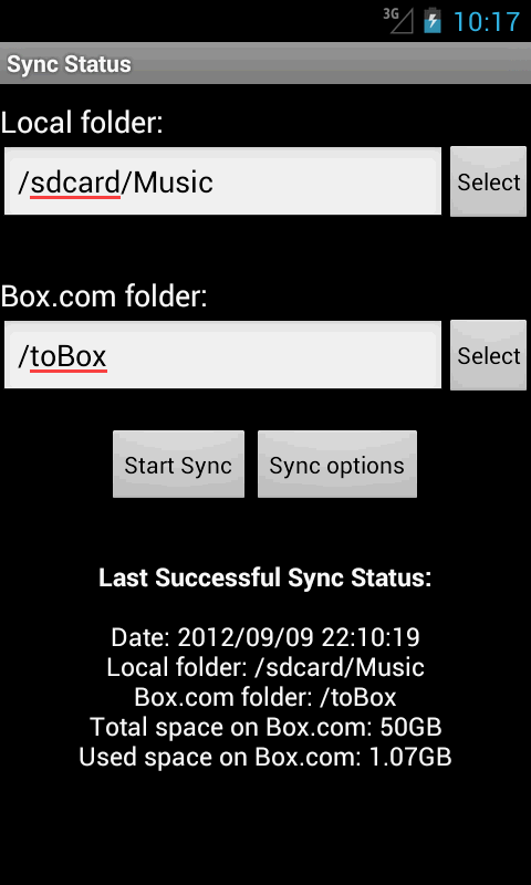 Easy Box Sync截图2