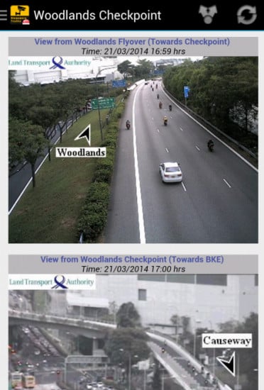 Singapore Traffic Cam截图2