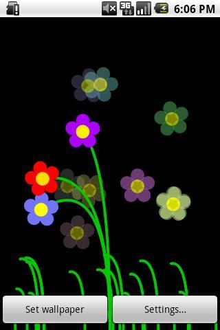 Windy Flowers LiveWallpa...截图3