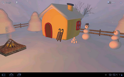 Snowmans Lodge 3D (Free ver.)截图1