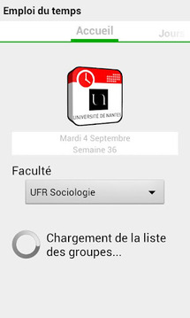 Emploi du temps Univ Nantes截图
