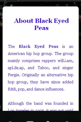 Black Eyed Peas Pictures Plus!截图6