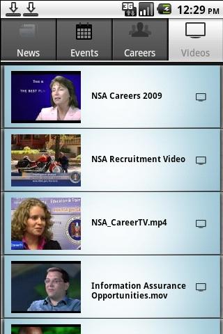 NSA Career Links截图2