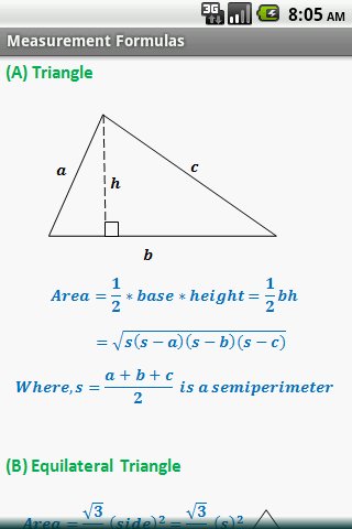 Geometry Formulas (Free)截图7