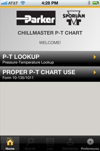 ChillMaster P-T Chart截图3