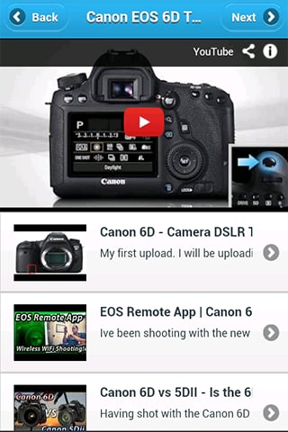 Canom E0S 6D Tutorial截图1