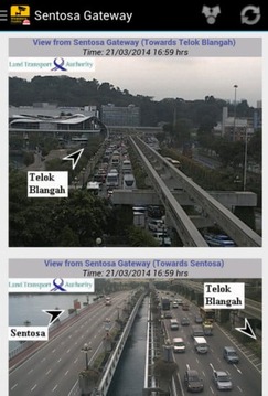 Singapore Traffic Cam截图