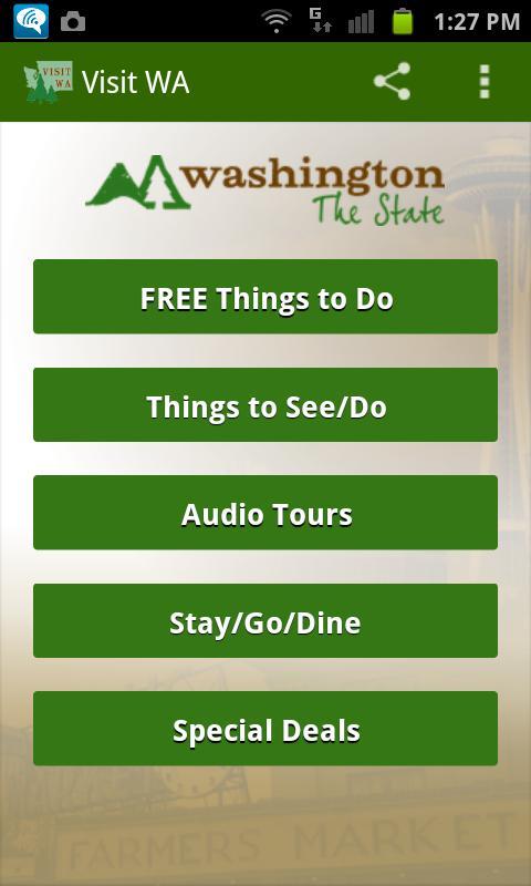 Visit WA - Washington St...截图2