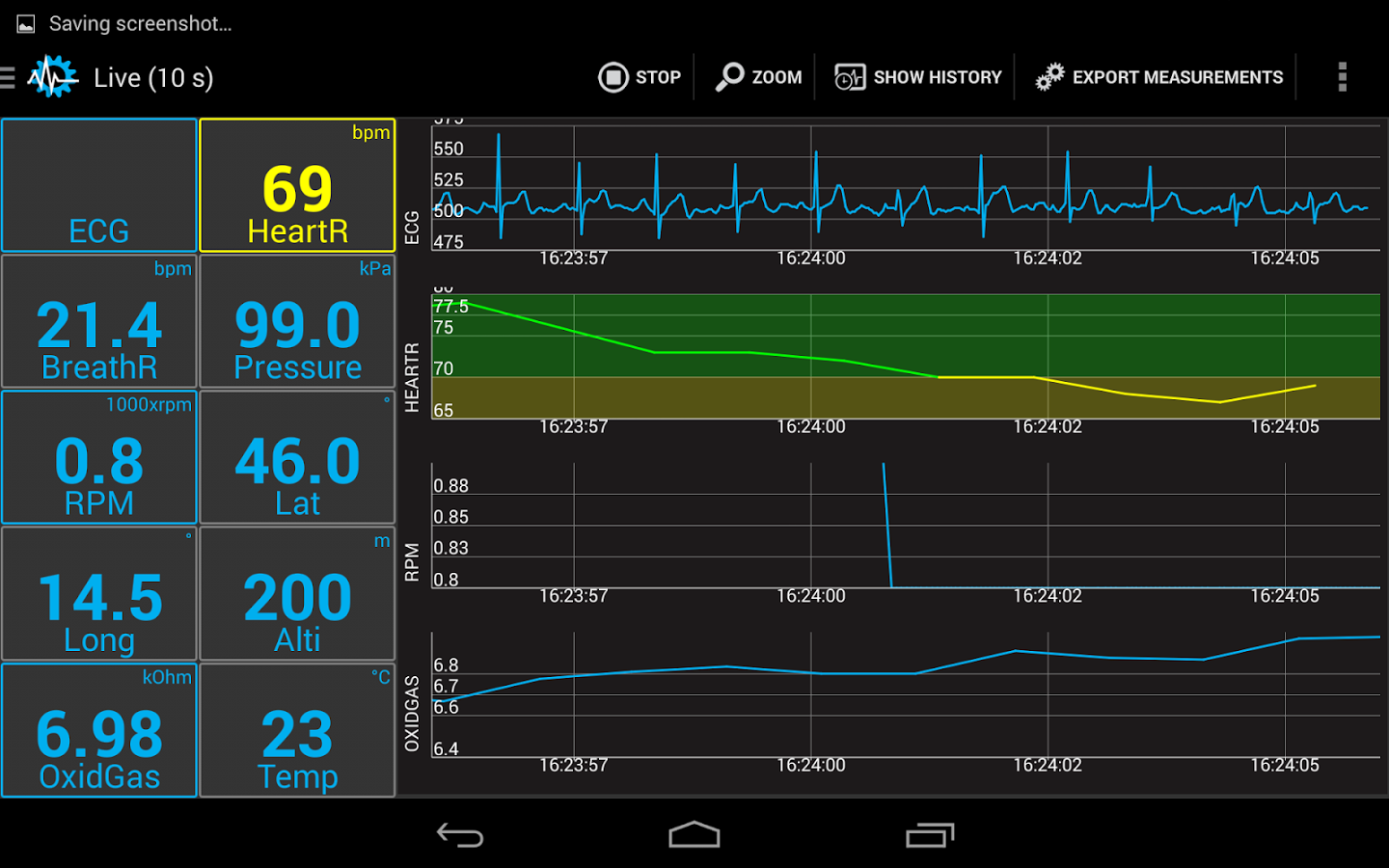 SenseView Web Fitbit Sen...截图1