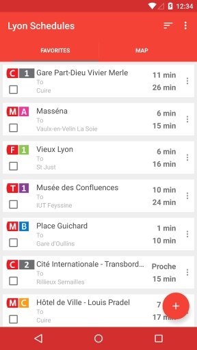 Lyon Transport Live Schedules截图1