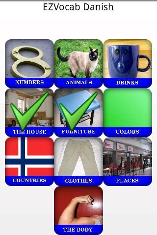 EZ Danish Vocab截图3