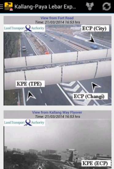 Singapore Traffic Cam截图4