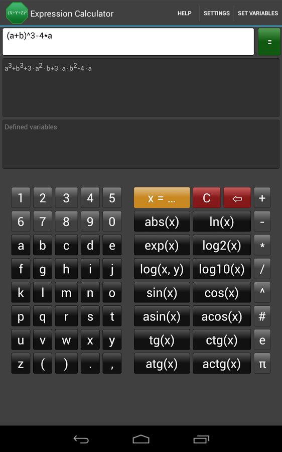 Expression Calculator截图11