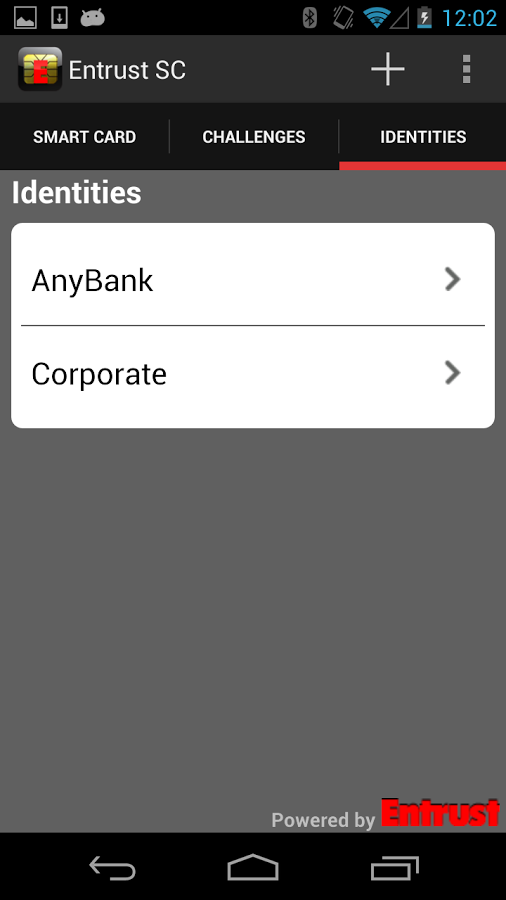 Entrust IG Mobile Smart Cred截图5