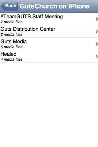 Guts Media Player Beta截图1