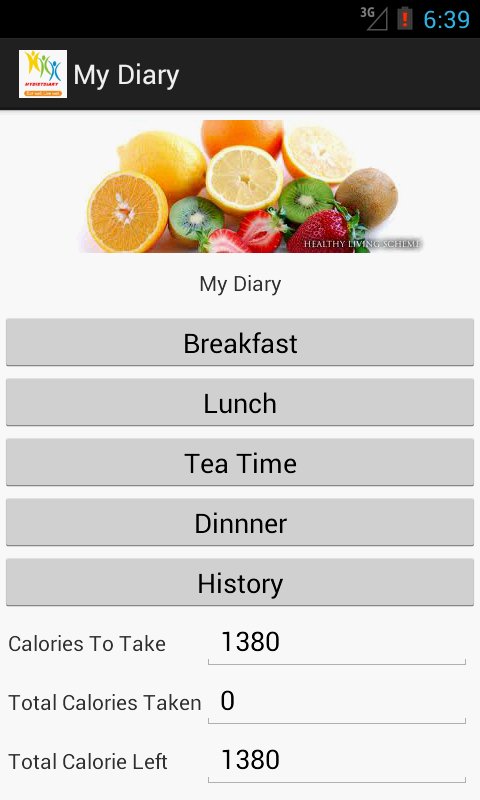 My Diet Diary截图1