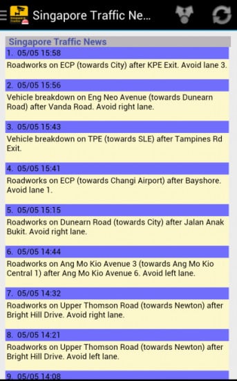 Singapore Traffic Cam截图6