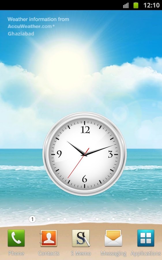 Analog Clock Widget v2截图4