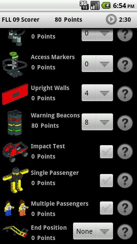 FLL Smart Moves Score Keeper截图3