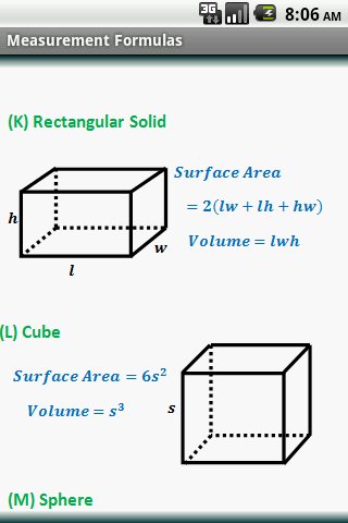 Geometry Formulas (Free)截图2