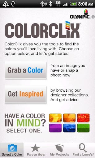 ColorClix by Olympic&reg; Paint截图3