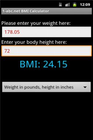 1-abc.net BMI Calculator截图2