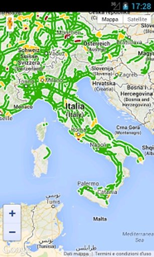 Traffico Autostrade Mappa截图2