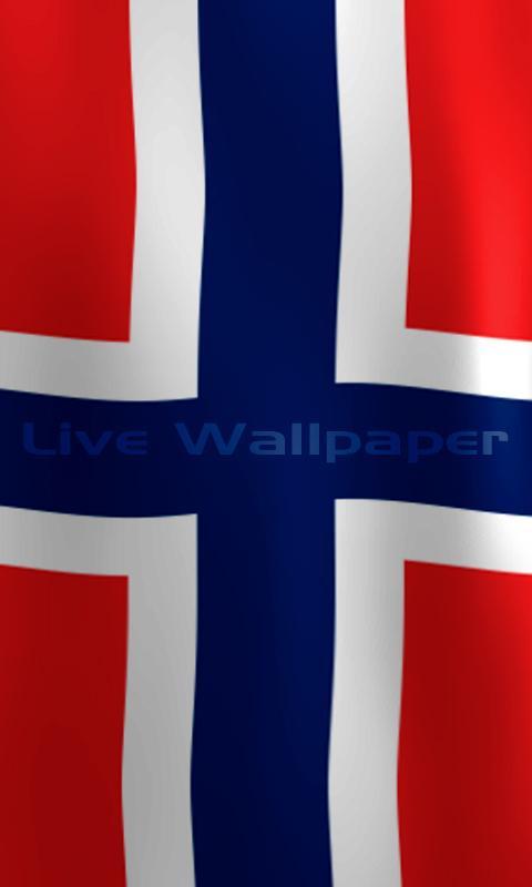 Norway Flag LWP Free截图3