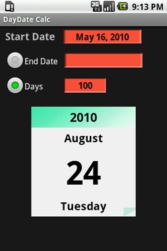 DayDate Calc截图