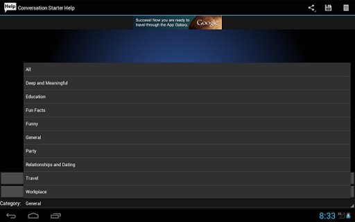Conversation Starter Help截图3