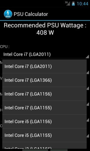 PSU calculator截图4