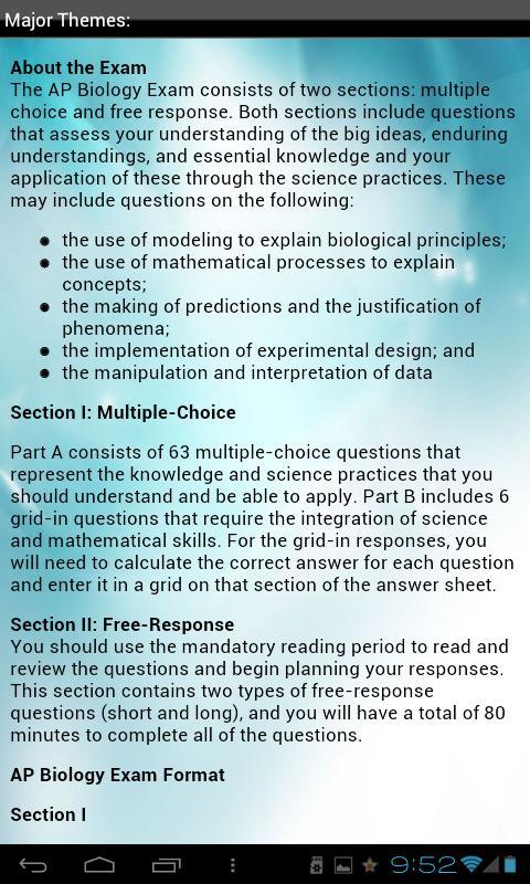 AP Biology Exam Prep截图1