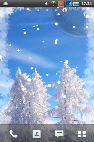 Christmas Snow Flake LWP截图1