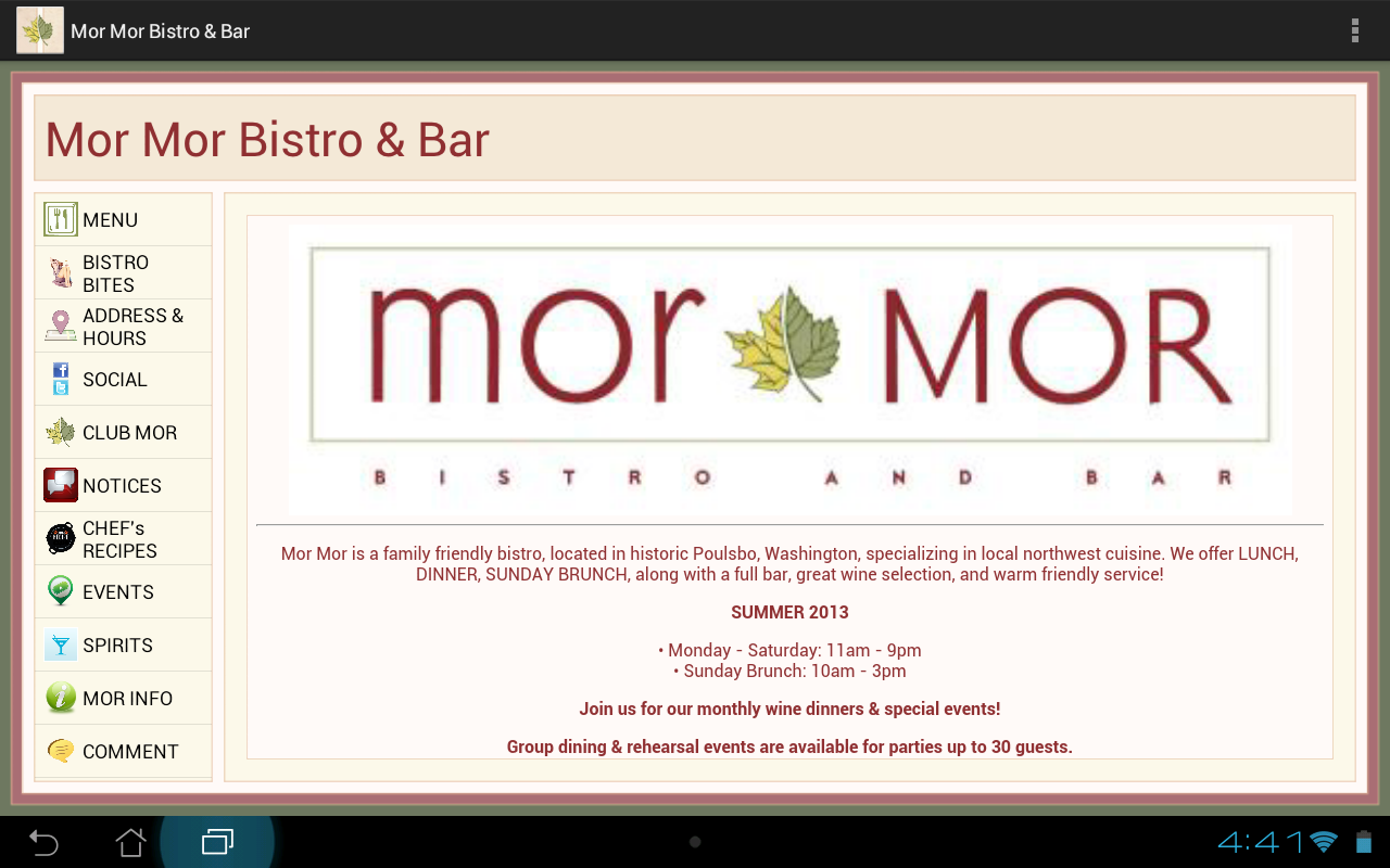 Mor Mor Bistro & Bar截图2