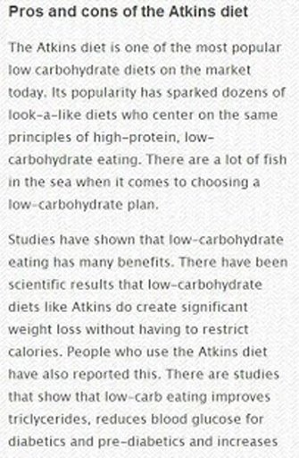 Atkins Diet Induction截图3