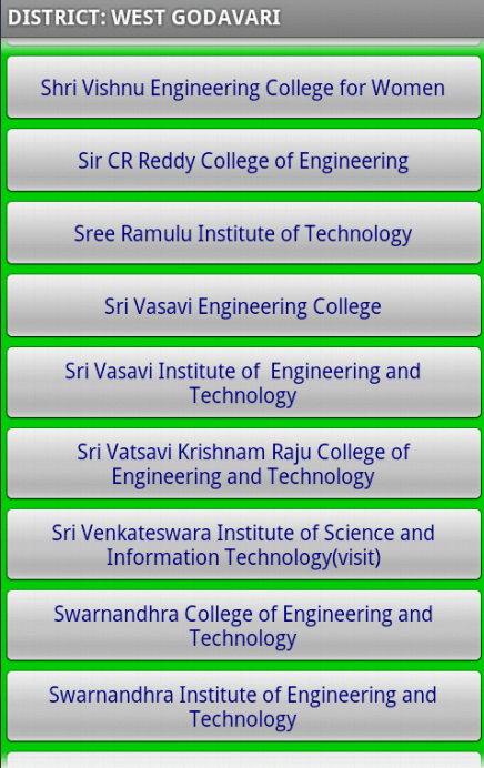 AP Engg Colleges Info截图2