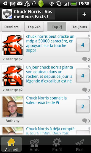 Chuck Norris en Fran&ccedil;ais (FR)截图3