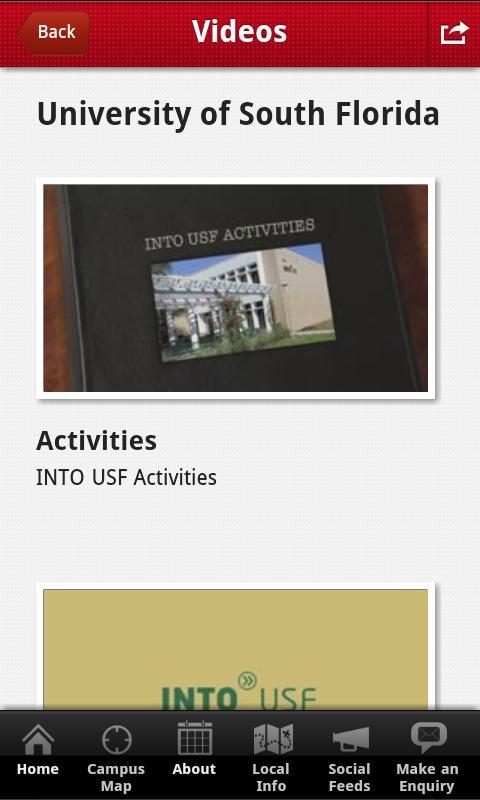 INTO USF student app截图4