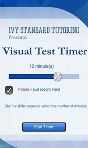 Visual Test &amp; Homework Timer截图1