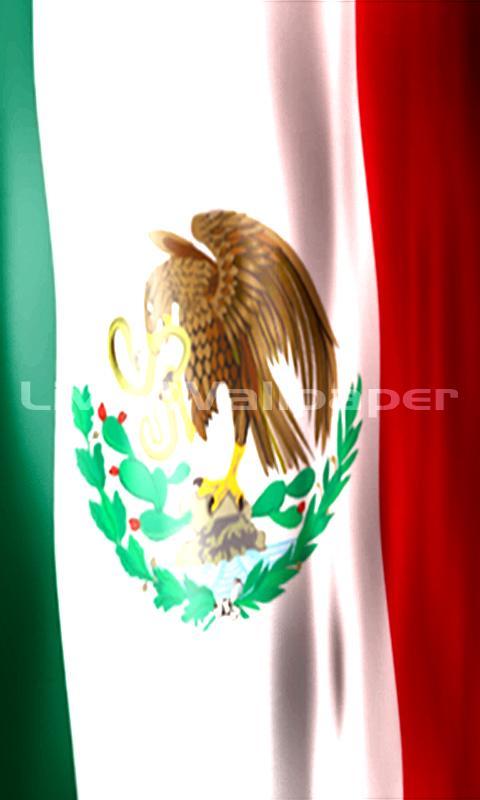 Mexico Flag LWP Free截图2