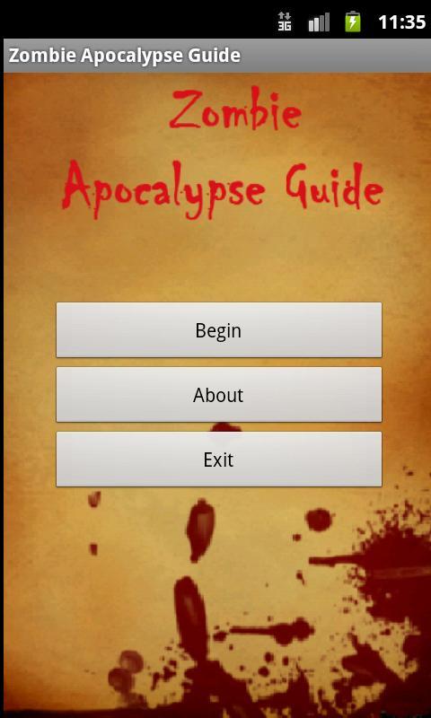 Zombie Apocalypse Guide截图4