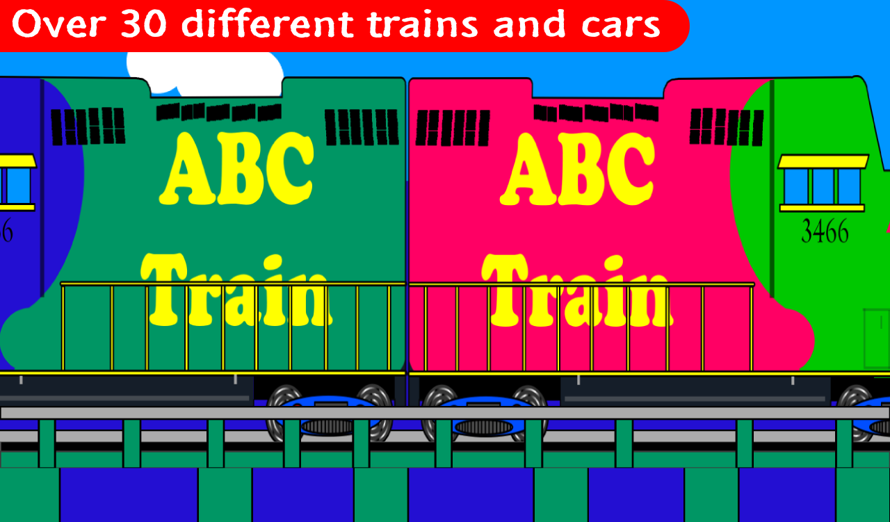 Free ABC Trains 2 (English)截图4