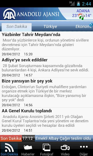 Anadolu Ajansi截图3